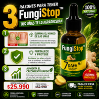 FungiStop™ – Uñas Sanas y Libres de Hongos